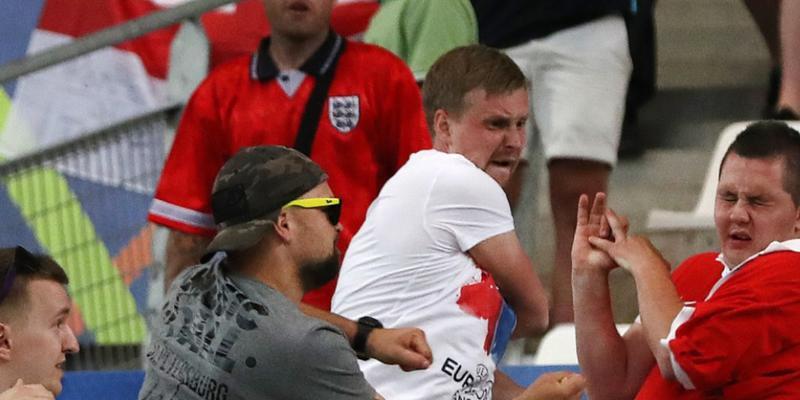 Harte Konsequenzen: Bei weiteren Ausschreitungen von russischen Fans wird die Mannschaft von der EM-Endrunde ausgeschlossen