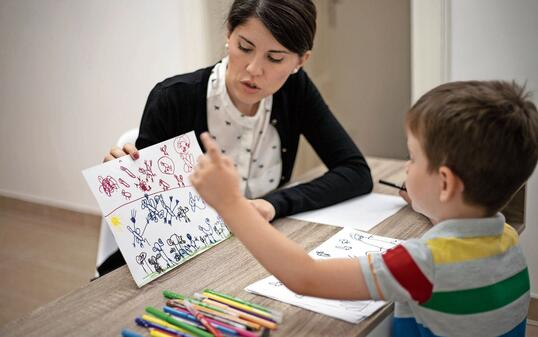 Finding Symbols In His Drawings