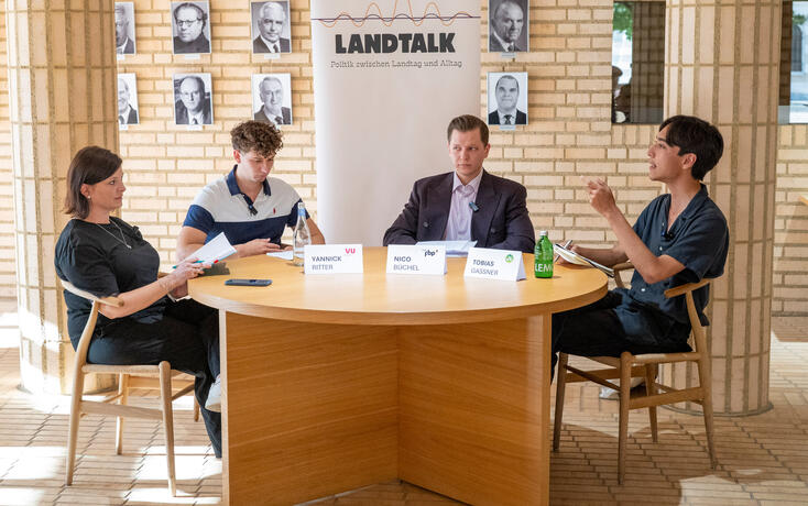 &Ouml;ffentlicher ,,Landtalk'' - Was di junga bewegt, in Vaduz