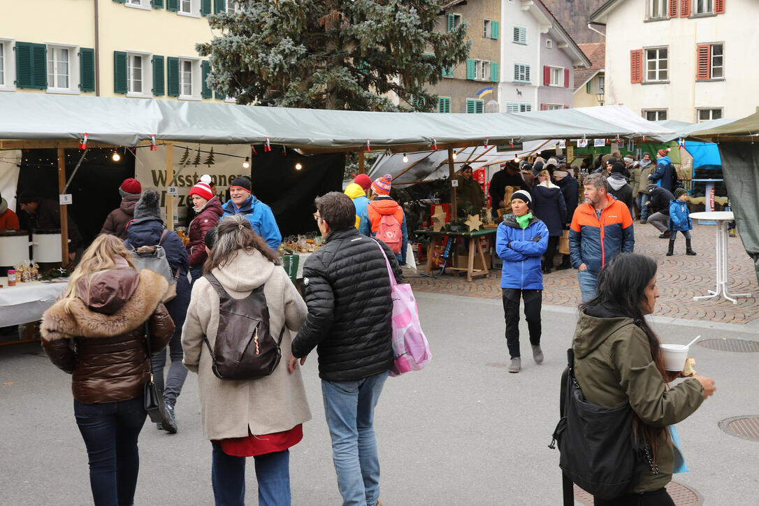 Weihnachtsmarkt in Mels
