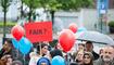 Demonstration gegen die Gesundheitskosten