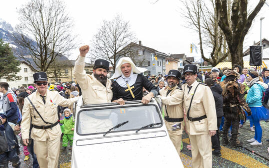 Fasnachtsumzug in Mauren