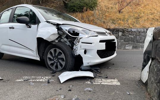 Verkehrsunfall in Vaduz