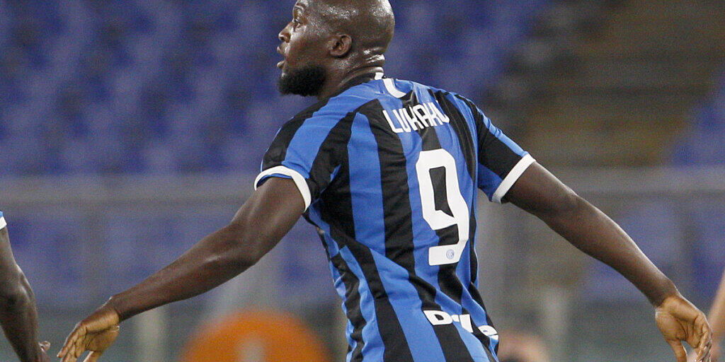 Romelu Lukaku rettete Inter mit einem Foulpenalty einen Punkt