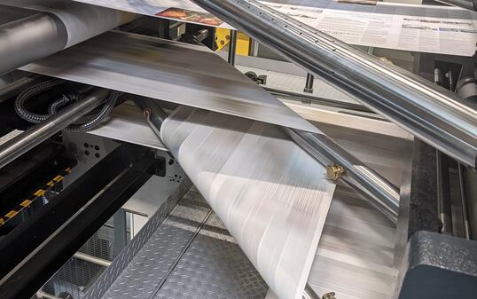 Zeitungsdruck in Haag