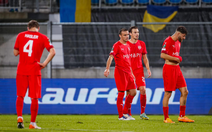 Liechtenstein Fussball Gruppenphase UEFA Europa Conference League 2022/23 FC Vaduz - Dnipro