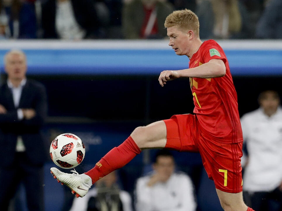 Kevin de Bruyne im belgischen Nationaldress.