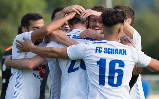 Jubel beim FC Schaan