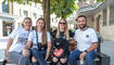 Eintracht Frankfurt Fans im Städtle Vaduz