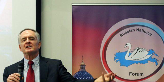 Kongressteilnehmer und US-Konservativer Jared Taylor Kongressteilnehmer und US-Konservativer Jared Taylor