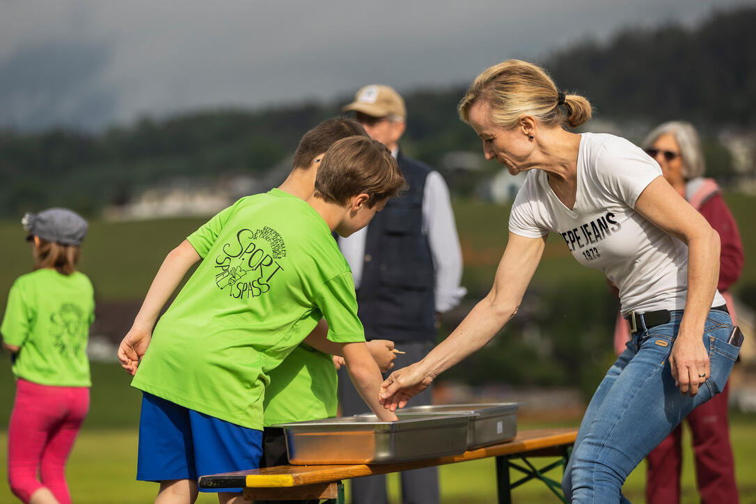 Sponsorenlauf der Primarschule Mauren