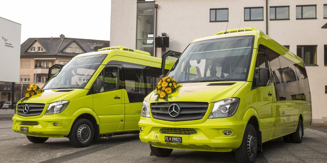 LIEmobil neue Fahrzeuge in Eschen