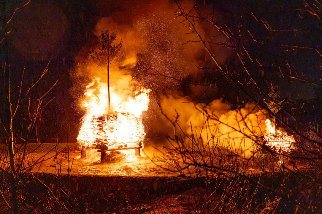 Funken Triesen mit Fackelumzug