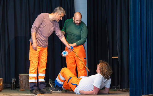 Sagenfest Probe in Triesenberg