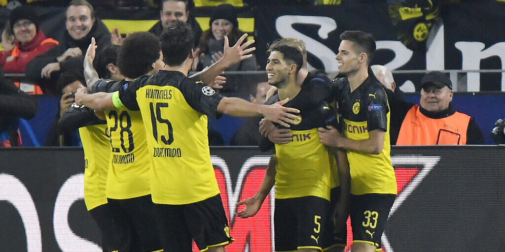 Nach einem 0:2-Rückstand dreht Borussia Dortmund nach der Pause auf und bezwingt Inter Mailand daheim 3:2