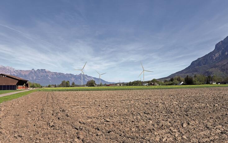 Windkraft Sevelen