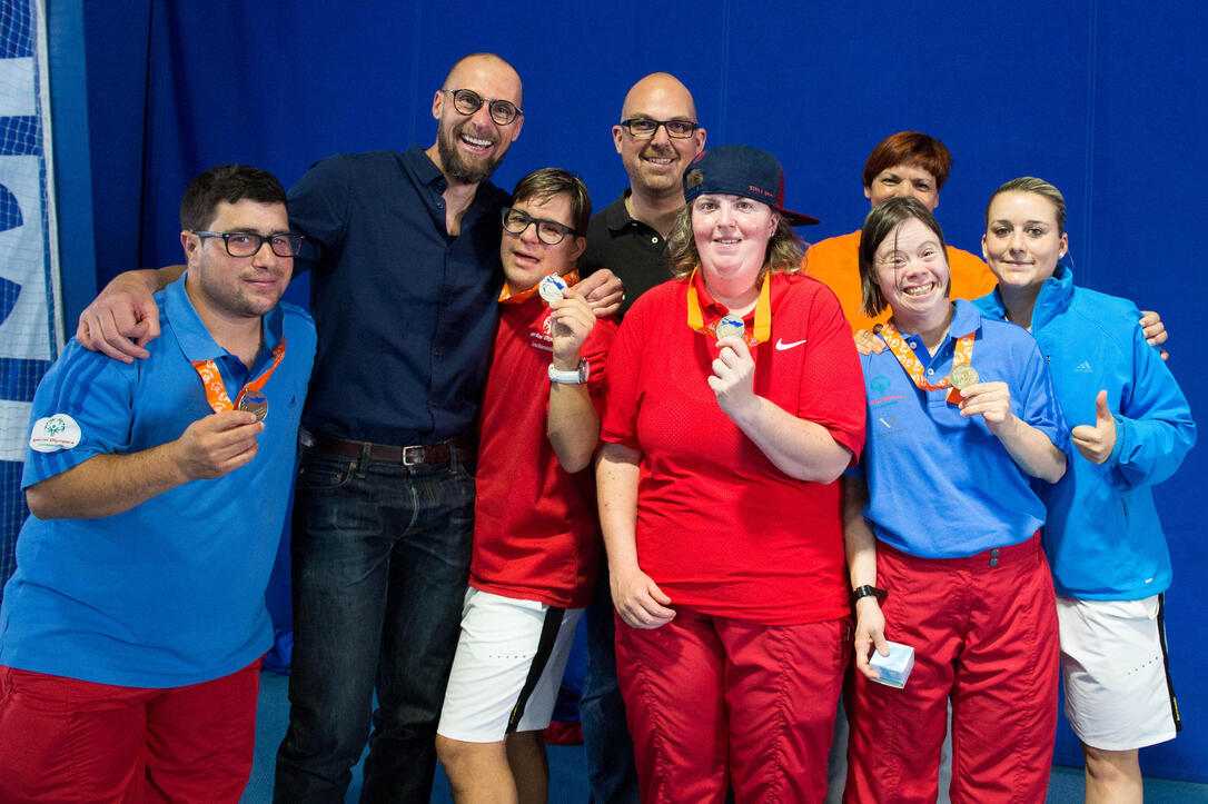 Bodenseegames Special Olympics Tennis Siegerehrung