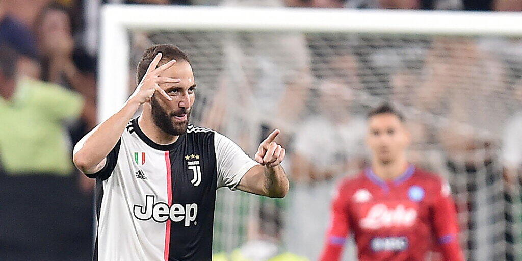 Gonzalo Higuain sollte ursprünglich abgeschoben werden, nun traf er für Juventus im Spitzenspiel