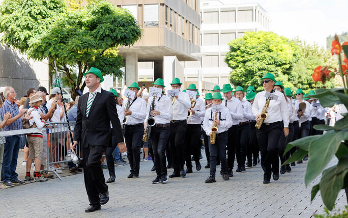 Princely Tattoo Parade in Vaduz