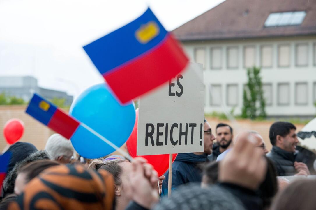 Demonstration gegen die Gesundheitskosten