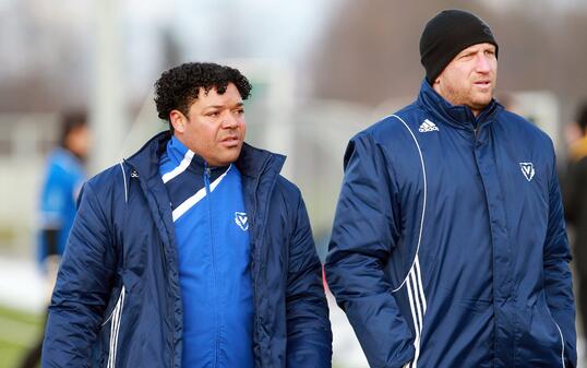 Roger Prinzen (r.) zusammen mit Eric Orie