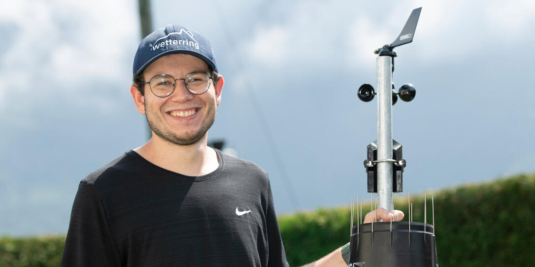 Interview mit Kenny Vogt zum 10-j&auml;hrigen Jubil&auml;um der Wetterstation