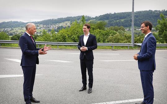 Besuch von Bundeskanzler Sebastian Kurz - 14. Mai 2020