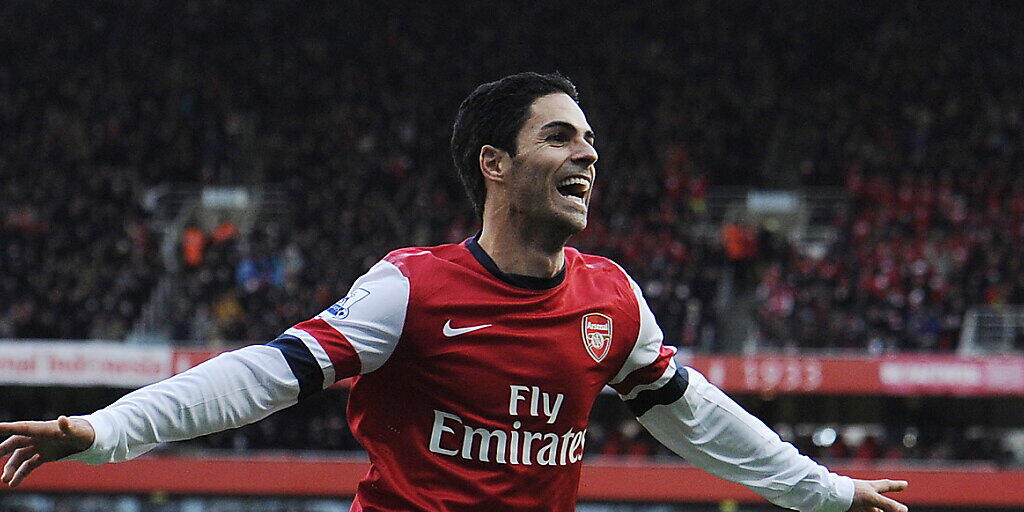 Mikel Arteta spielte einst für Arsenal. Nun wird der Spanier Cheftrainer beim Premier-League-Klub aus London