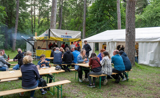 Waldfest Heuwiese