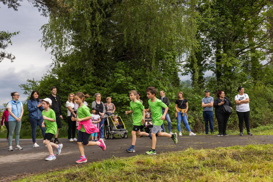 Sponsorenlauf der Primarschule Mauren