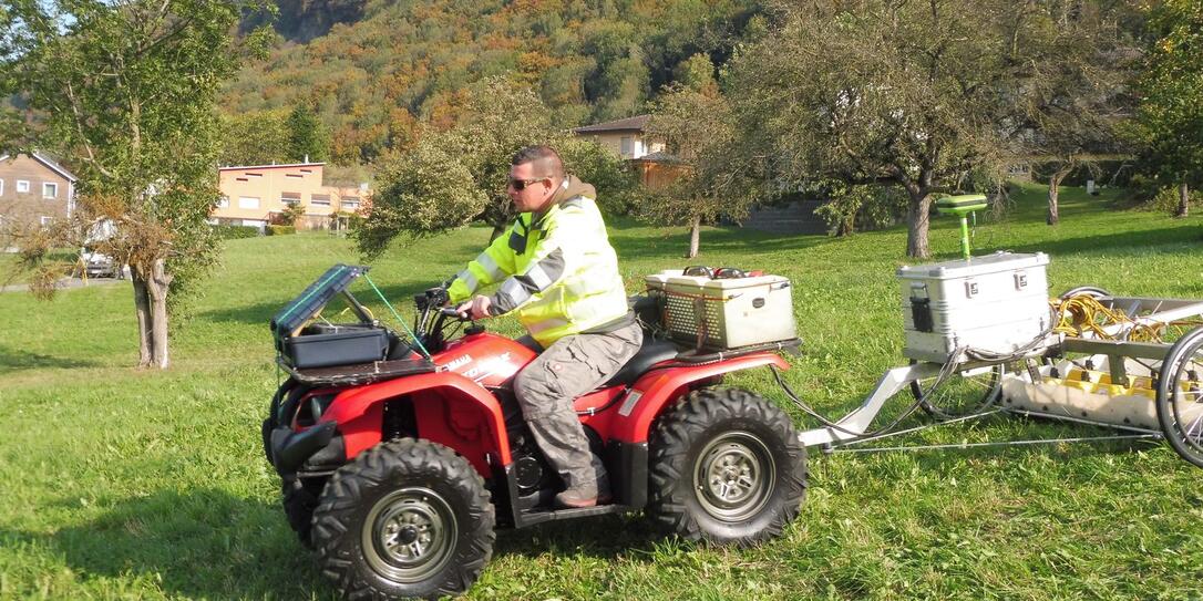 Archäologie mit Quad Archäologie mit Quad
