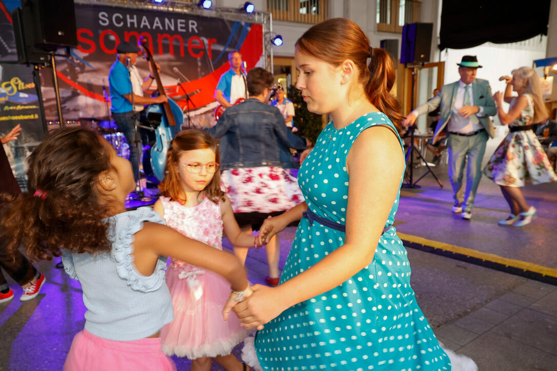 Auftakt Schaaner Sommer im Lindahof, in Schaan.