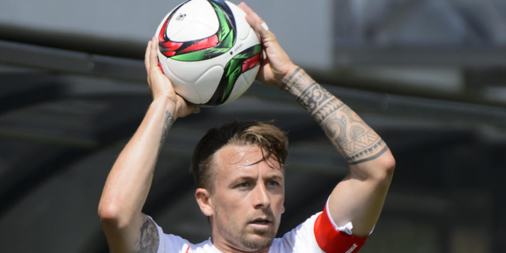 In Le Mont in der Challenge League trug Daniel Gygax noch die Captain-Binde