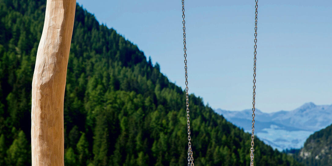 Tagesbild Schaukel in Malbun