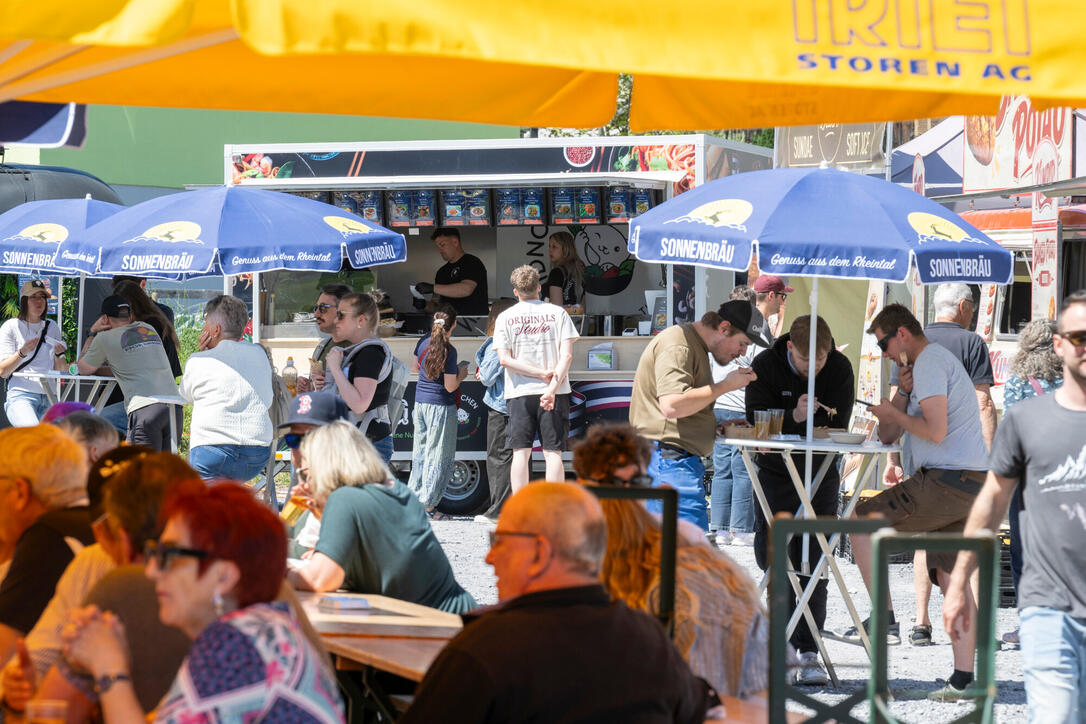 Sarganserl&auml;nder Street-Food-Festival in Wangs