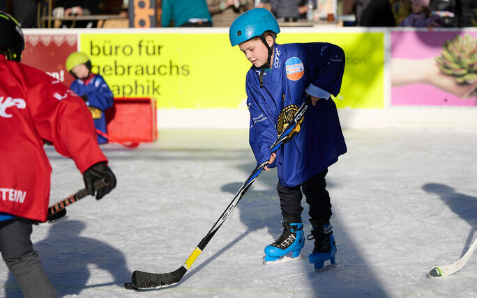 Eishockey-Schnupperkurs in Vaduz