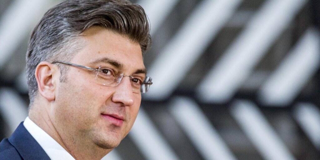 Kroatiens Premierminister Plenkovic hat keine Zweifel daran, dass Serbien seinem Land für Folgen des Jugoslawienkriegs Entschädigung schuldet. (Archivbild)