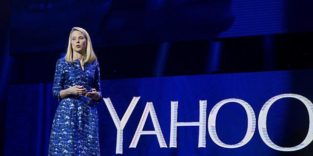 Yahoo-Chefin Marissa Mayer bei einem Auftritt in Las Vegas (Archiv)