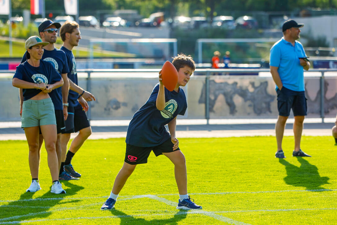 Liechtenstein Schaan Sportanlage Rheinwiese Schaaner Faescht