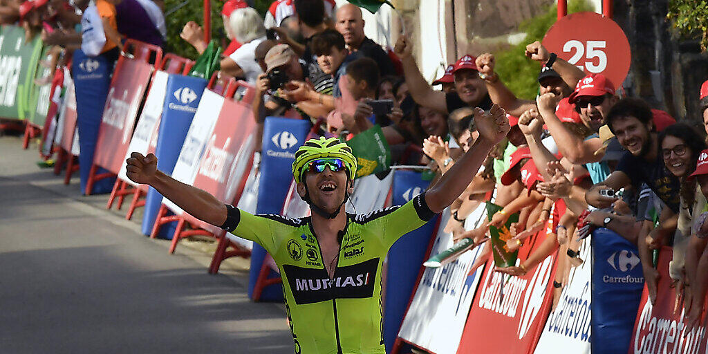 Vuelta-Etappensieg in der Heimat: Mikel Iturria siegt im Baskenland