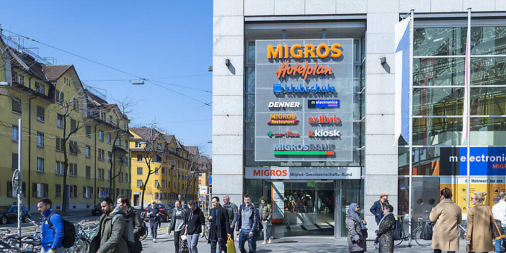 Die Migros erzielte einen Rekordumsatz: Filiale am Zürcher Limmatplatz (Archivbild).