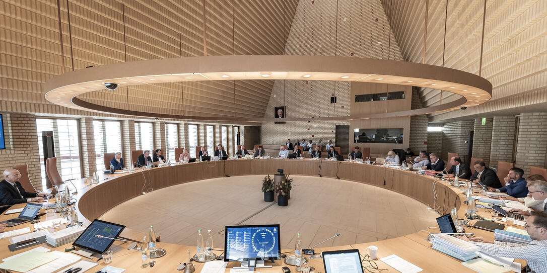 Liechtensteiner Landtag in Vaduz