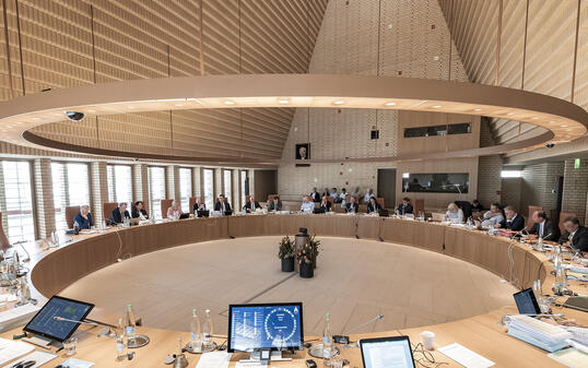 Liechtensteiner Landtag in Vaduz