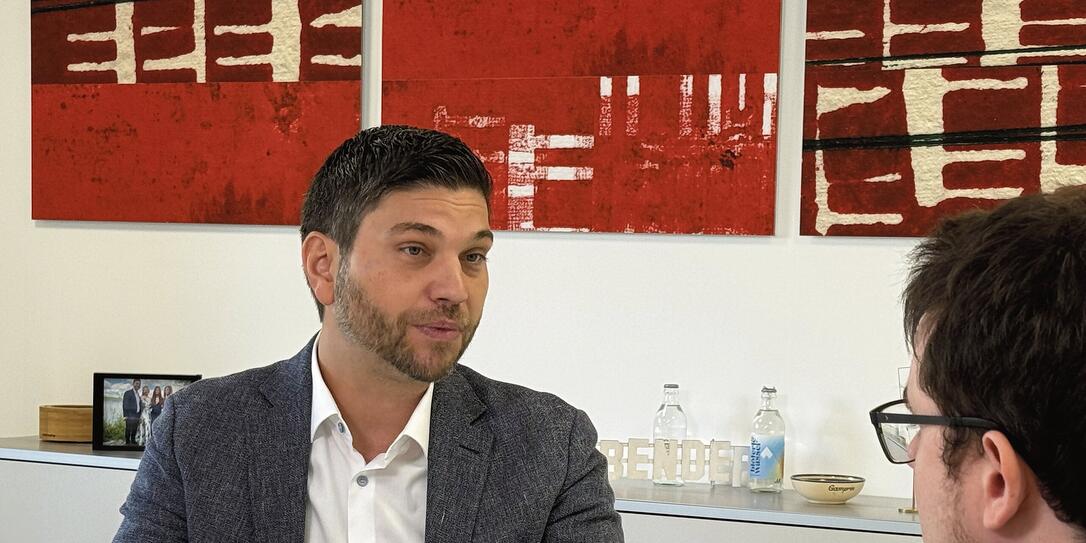 Potenzial werde nicht ausgesch&ouml;pft: Gamprins Vorsteher Johannes Hasler hat in Unterbendern noch einiges vor.