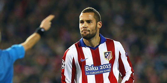 Mario Suarez traf in der 27. Minute zum 1:0 für Atletico