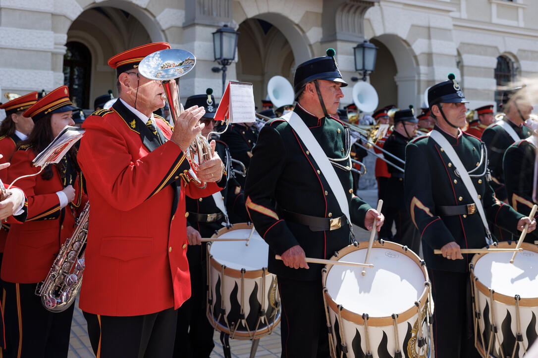 Princely Tattoo Parade in Vaduz