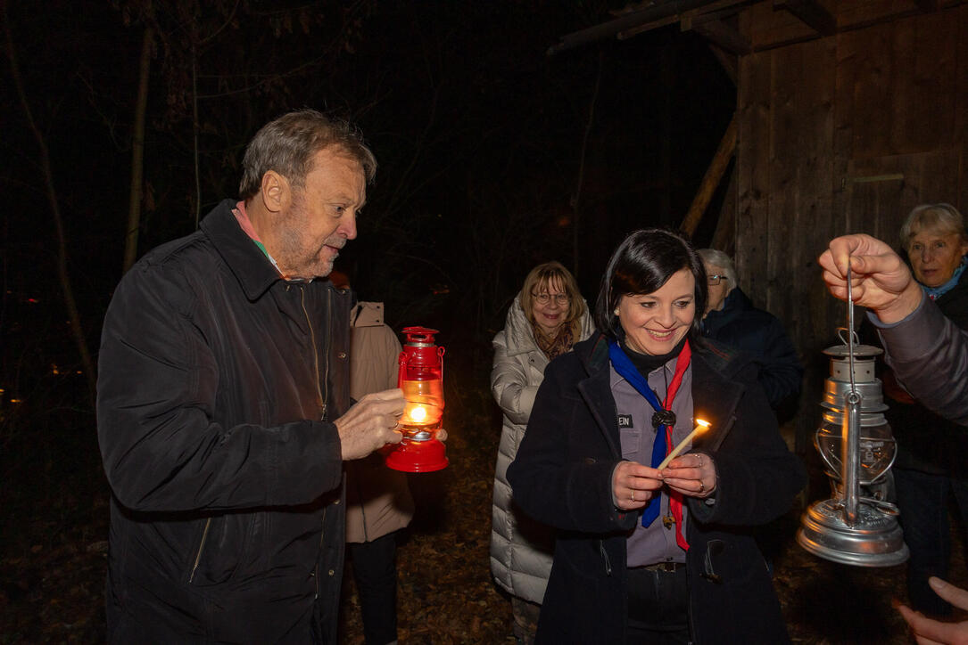 Friedenslicht 2025 in Liechtenstein (17.12.2025)