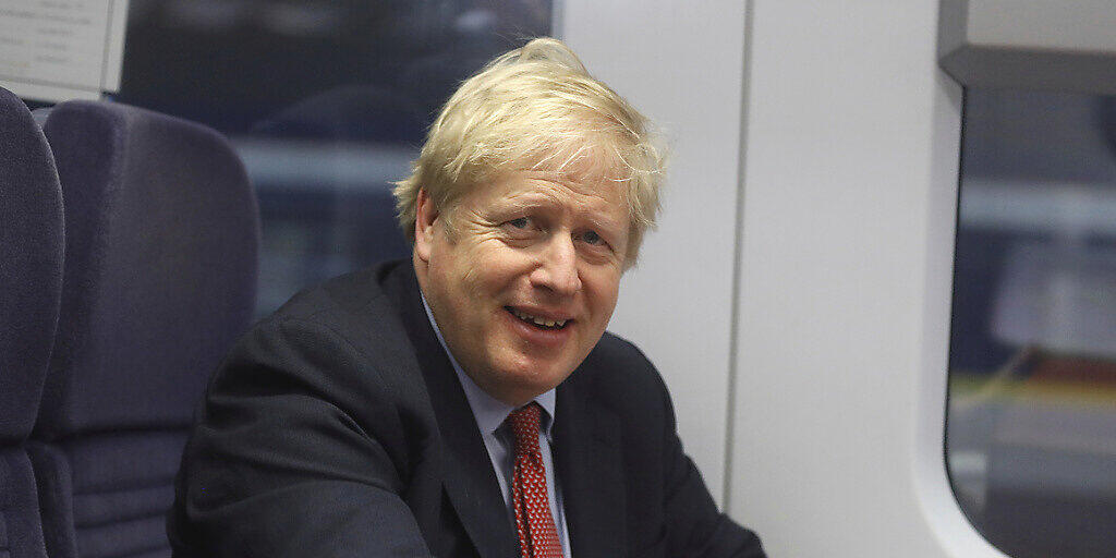 Die Konservative Partei des britischen Premierministers Boris Johnson führt in den Umfragen zur Parlamentswahl.