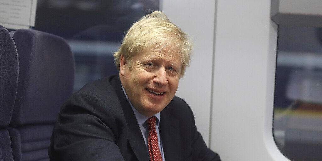 Die Konservative Partei des britischen Premierministers Boris Johnson führt in den Umfragen zur Parlamentswahl. Die Konservative Partei des britischen Premierministers Boris Johnson führt in den Umfragen zur Parlamentswahl.