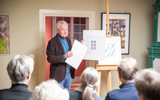 Vernissage von Jens Dittmar «Schräge Typen und schlichte Gedic